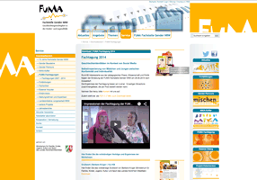 FUMA FAchstelle Gender NRW, website