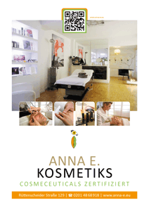 Anna E - Kosmetik in Rüttenscheid, Plakat